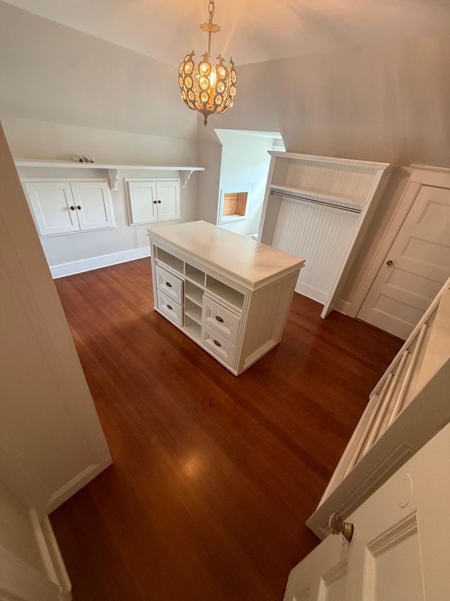 Custom built-ins after detailed cleaning
