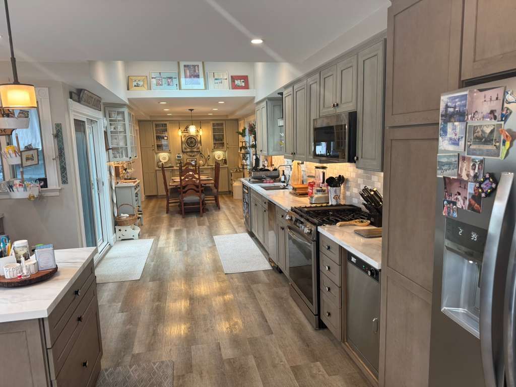 Spotless family kitchen
